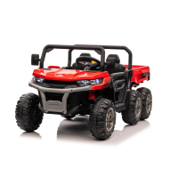 Elektrické autíčko Farmer Truck 24V 4x200W s dálkovým ovládáním - Červené