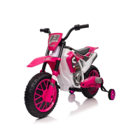Dětská elektrická motorka XMX616 EVA kola 12V 7Ah - Růžová