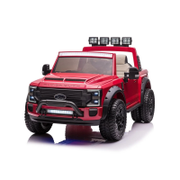 Elektrické autíčko Ford Super Duty 12V 4x45W dálkové ovládání -  červené 