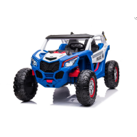 Elektrické autíčko Buggy Turbo 24V 4x200W dálkové ovládání - Modré Policie