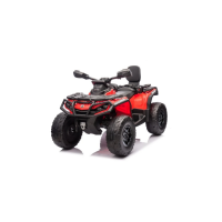 Dětská elektrická čtyřkolka Can-Am Outlander ATV 24V 4x200W dálkové ovládání - Červená