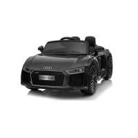Elektrické autíčko Audi R8 Spyder 2x 6V dálkové ovládání - černé
