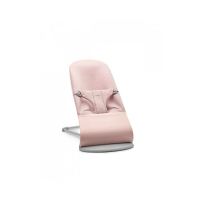 Babybjörn Lehátko Bouncer Bliss - Light Pink 3D Jersey světlá konstrukce