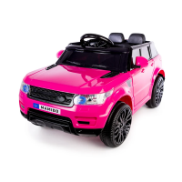 Elektrické autíčko Land Rapid Racer 2x6V, dálkové ovládání - New Pinky