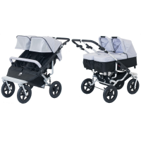 EASYWALKER Duo Plus kombi - Black Silver