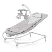 Houpátko vibrující s melodií Kinderkraft Felio 2 - Stone Grey
