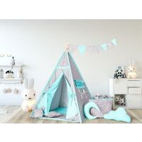 Jasmine Teepee stan pro děti - Mint 01H