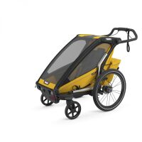Thule Chariot Sport 1 + kočárkový a bike set - Spectra Yellow 