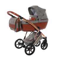 Kombinovaný kočárek Jasmine Camino - Vintage Cognac Soft