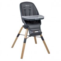 Jídelní židlička BABYGO CAROU 360° - Grey