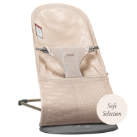 BabyBjörn lehátko - Bliss Pearly Pink Mesh