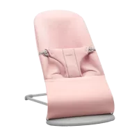 Babybjörn Lehátko Bouncer Bliss - Light Pink 3D Jersey světlá konstrukce