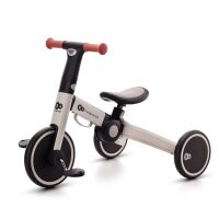 KINDERKRAFT 4TRIKE skládací tříkolka 2v1 - Silver Grey