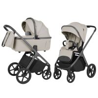 Kočárek 2v1 Carrello Vector F - Zephyr Beige 2026