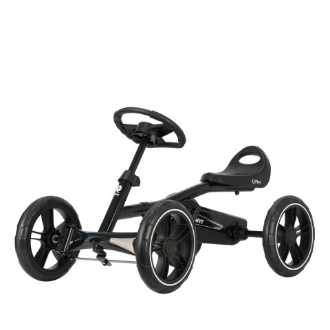 QPLAY šlapací čtyřkolka Go Kart 3r+ Black