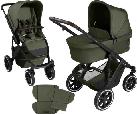 Kombinovaný kočárek ABC DESIGN Salsa 5 AIR - Avocado 2025