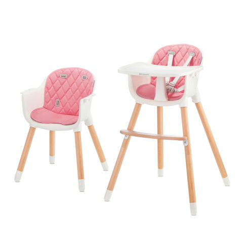 Židlička jídelní KINDERKRAFT Sienna - Pink