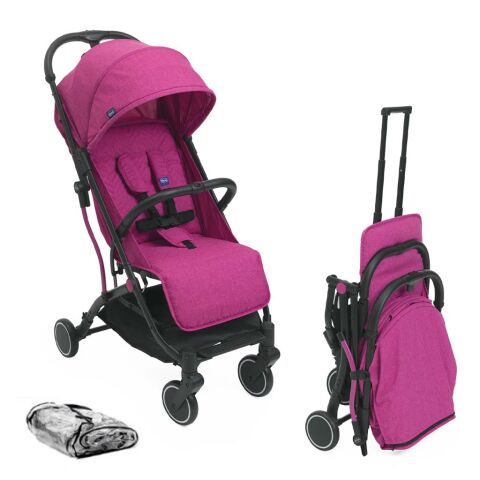 Sportovní kočárek Chicco Trolley Me - Aurora Pink