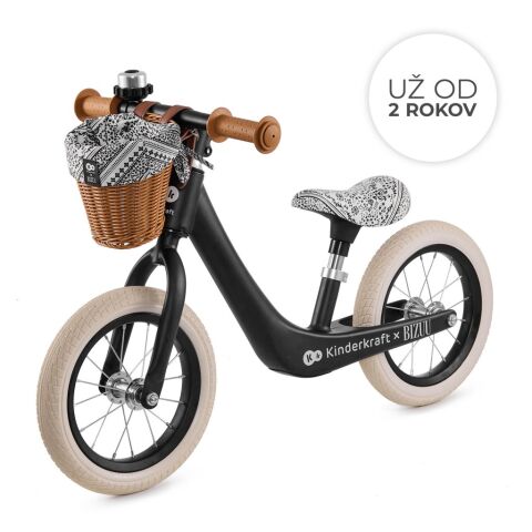 Odrážedlo Kinderkraft Rapid 2 - Lunar Black Bizuu