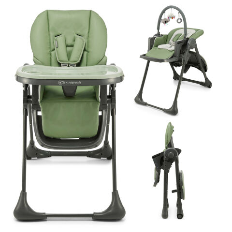 Židlička jídelní KINDERKRAFT Tummie - Green