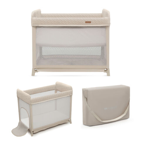 Postýlka cestovní KINDERKRAFT MOON SELECT - Dream Beige