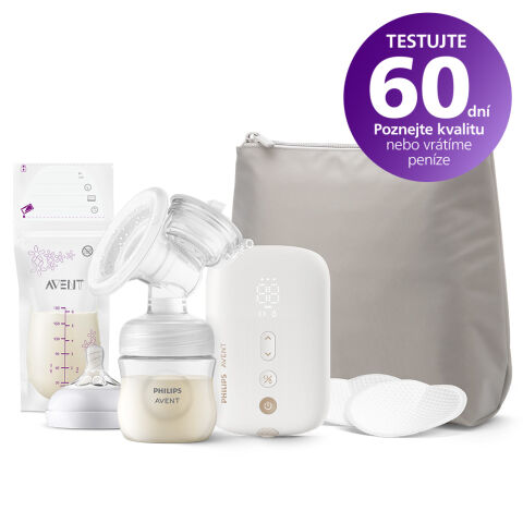 Philips Avent elektronická odsávačka mléka Natural Premium dobíjecí