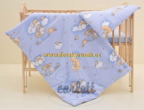 2DÍLNÉ POVLEČENÍ SCARLETT MRÁČEK MODRÉ