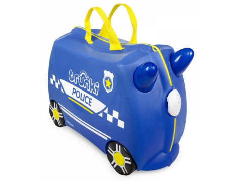 Trunki Kufřík + Odrážedlo - Policejní Auto Percy