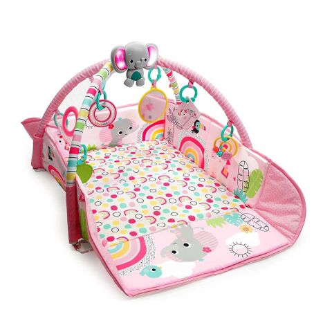BRIGHT STARTS Deka na hraní 5v1 PiP Your Way Ball Play ™ Rainbow Tropics ™ 0m +