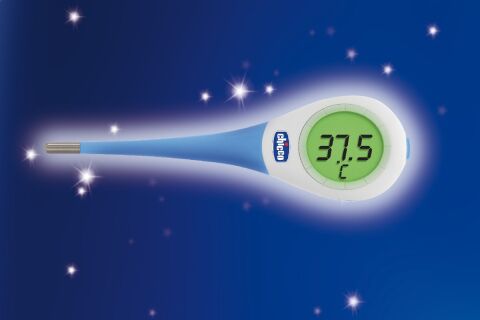 Teploměr digitální s ohebnou špičkou Chicco Flex Night