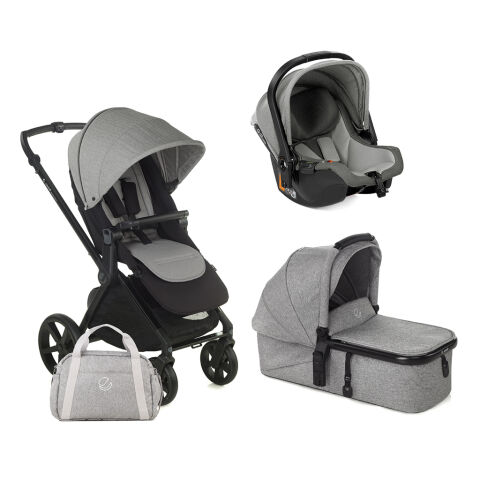 Trojkombinace Jané Muum Pro 2 + korba Micro Pro 2 + autosedačka Koos i-size - Dim Grey
