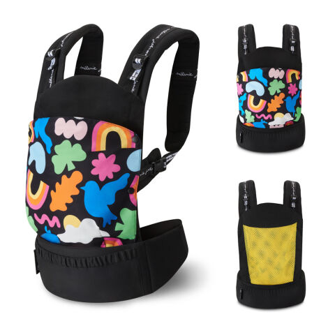 Nosič dětí Kinderkraft Huggy - Happy shapes