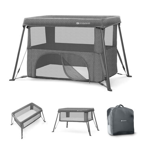 KINDERKRAFT Cami cestovní postýlka - Grey