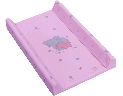 Scarlett přebalovací podložka s pevnou vložkou-80x50 cm  Růžová