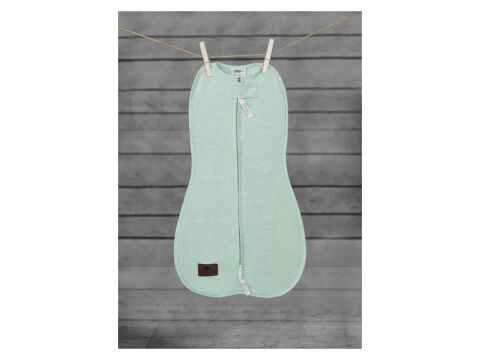 Sleepee Zavinovačka First Step Swaddle s čepičkou - Mintová