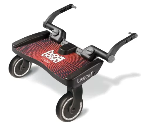 LASCAL Stupátko za kočárek Lascal Buggy Board Maxi-červené