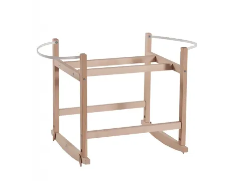 Ahojbaby Houpací stojan na Mojžíšův košík pro miminko RockingBaby - Natural