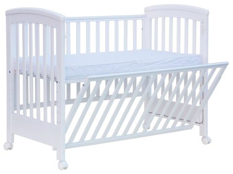 POSTÝLKA SCARLETT LAURA S ODNÍMATELNÝM BOKEM BÍLÁ