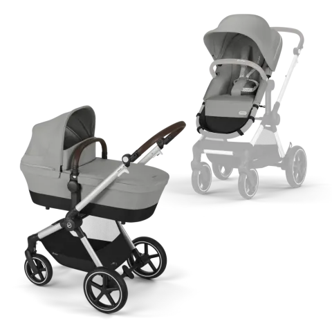 Kočárek Cybex Eos Lux 2v1 - Stone Grey