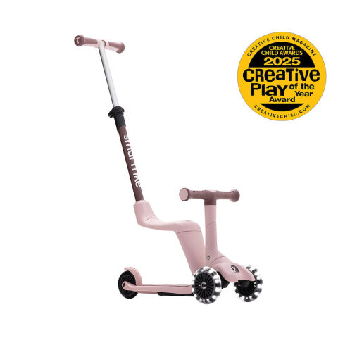 Koloběžka 2v1 SmarTrike Xtend Mini-ride - Coral pink