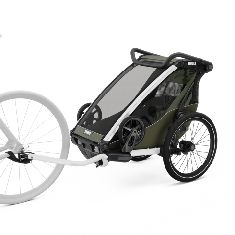 Thule Chariot Lite 1 Single + kočárkový a bike set - Vintage 2026