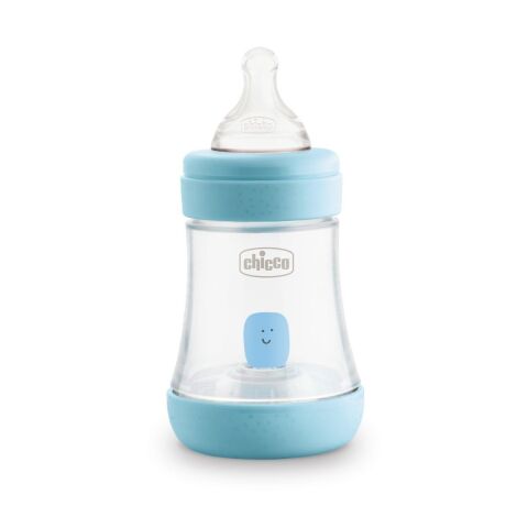 Kojenecká láhev Chicco Perfect 5 silikon - 150 ml kluk