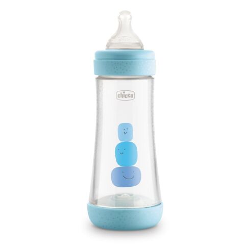 Kojenecká láhev Chicco Perfect 5 silikon - 300 ml kluk