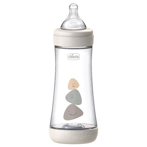 Kojenecká láhev Chicco Perfect 5 silikon - 300 ml neutral