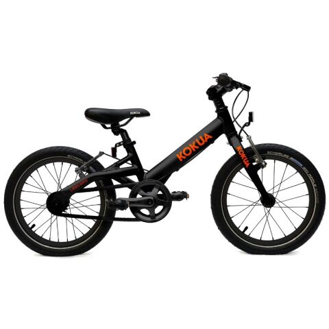 Dětské kolo KOKUA Like to Bike 16´ SRAM Automatix SE V-brakes - Black