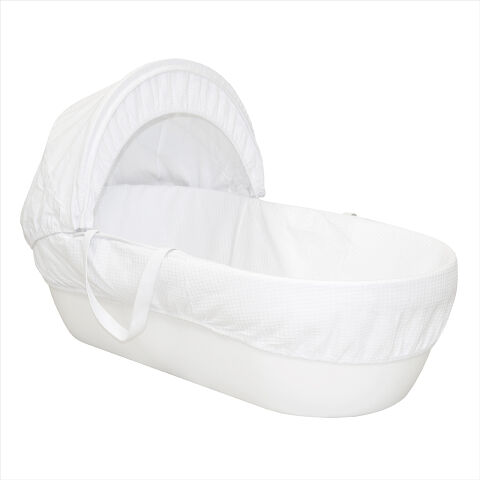 SHNUGGLE Mojžíšův koš - bílá
