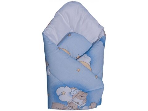 Scarlett růžek - zavinovačka -Mráček modrý