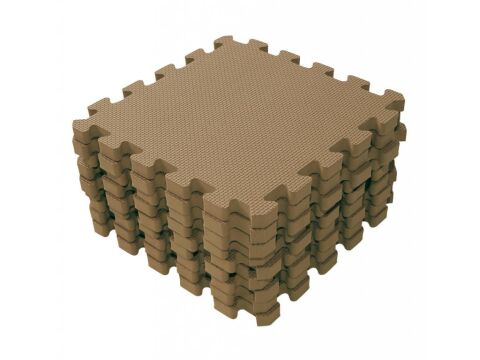 Baby Dan hrací podložka puzzle 90x90 cm - Brown