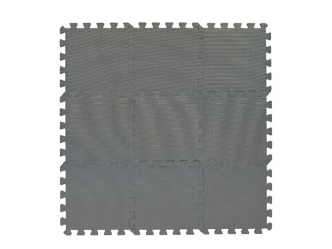 Baby Dan hrací podložka puzzle 90x90 cm - Light Grey