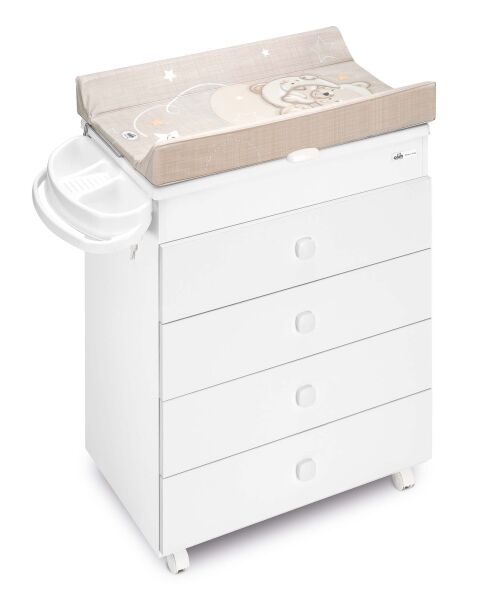 Přebalovací pult CAM ASIA Bianco